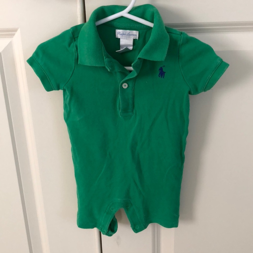 Polo Ralph Lauren short sleeved polo romper
